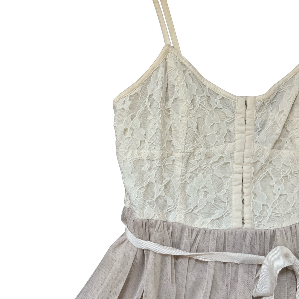 AEO Tulle & Lace Mini Dress - Picture 2 of 6
